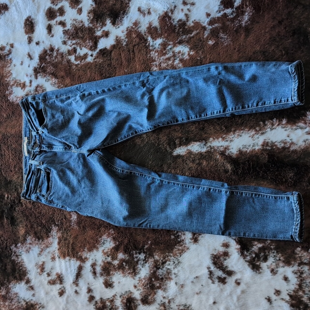 Levi's 721 High Rise Skinny Stretch Blue Jeans Size 28
